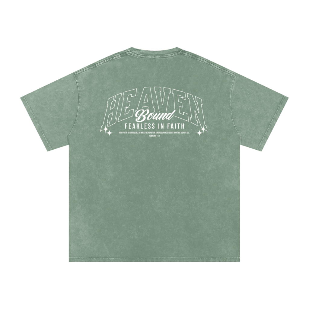 Washed Heaven Bound Star Tee