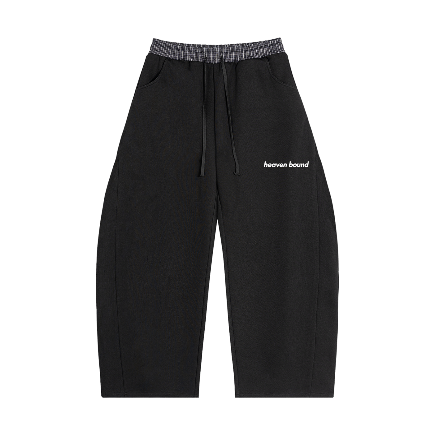 Plaid Heaven Bound Sweats