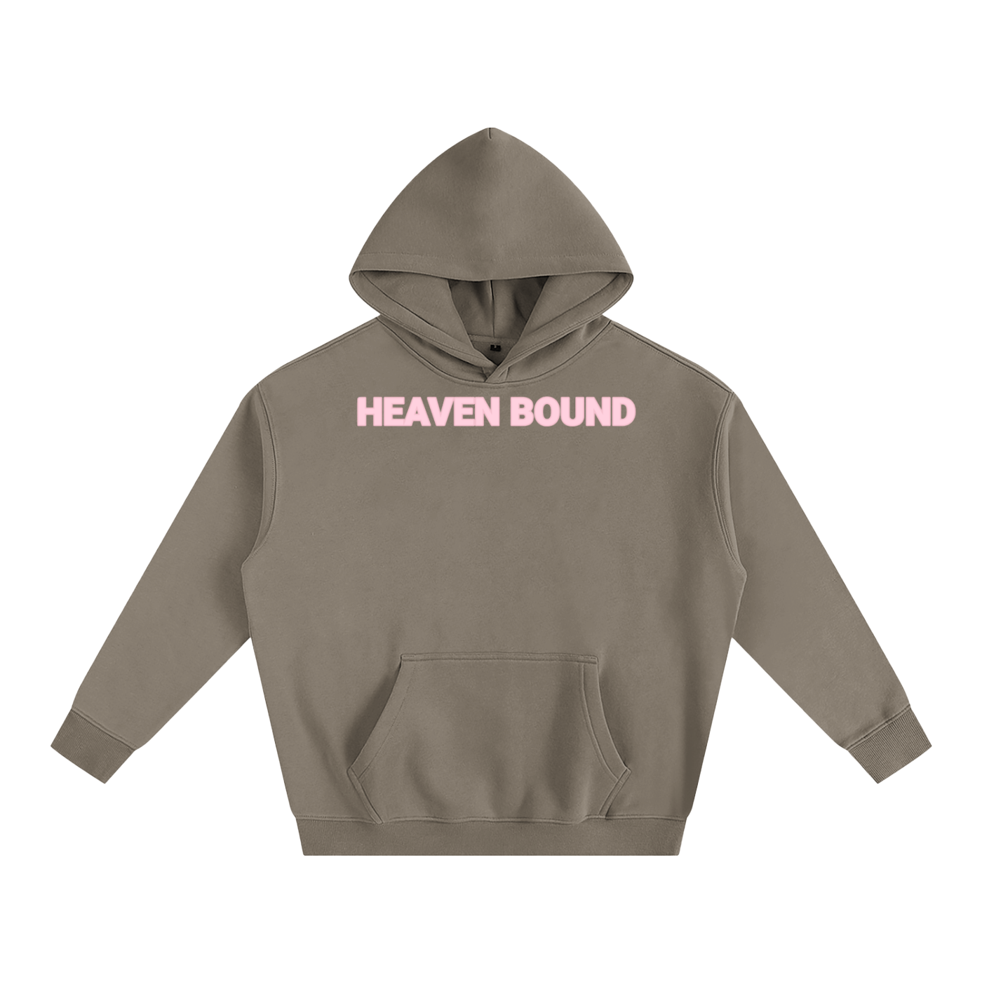 Pink Logo Fleece Hoodie