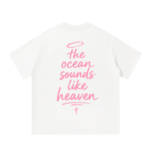 Oversized Ocean Sounds Like Heaven Tee