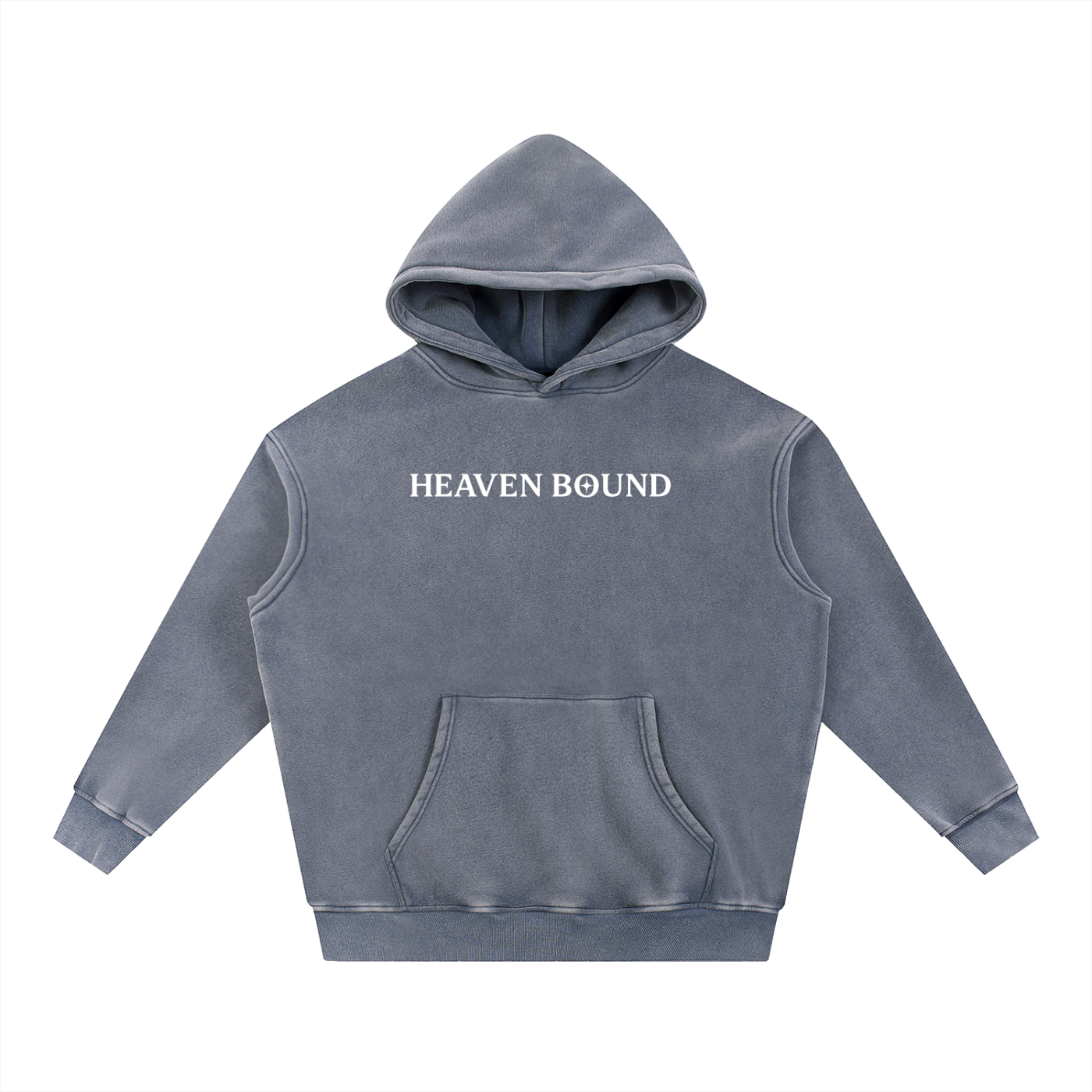 Washed Fearless in Faith Fleece Hoodie