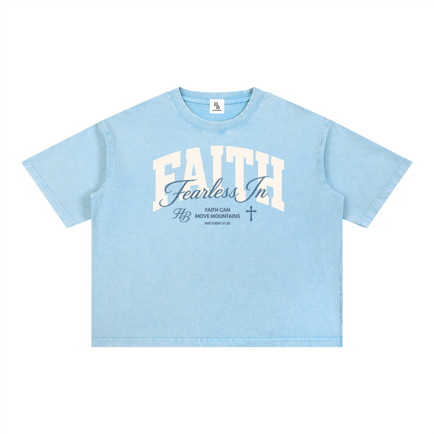 Fearless in Faith College Style Tee