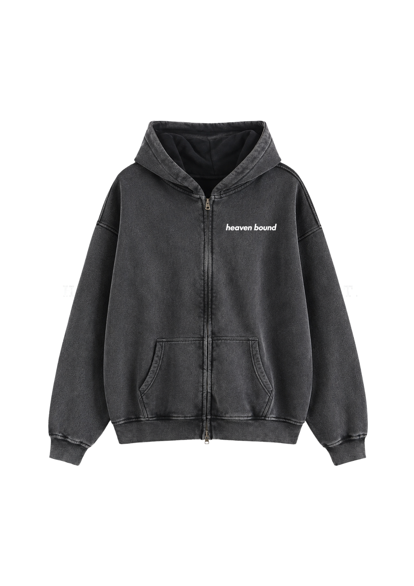 Washed Star Zip-Up
