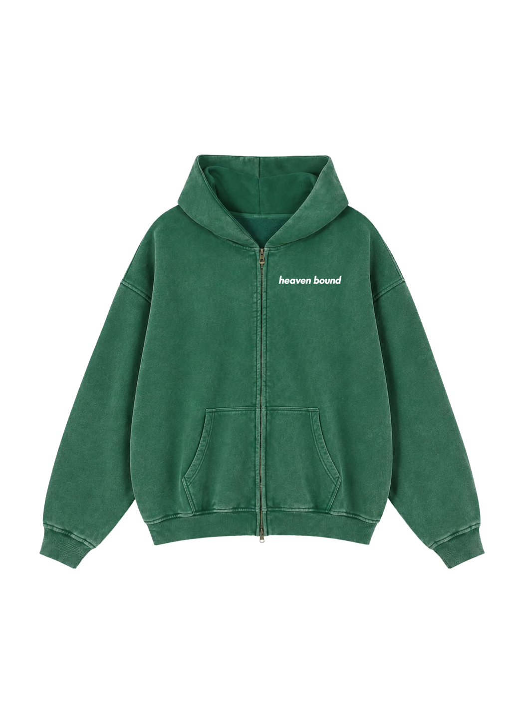 Washed Star Zip-Up
