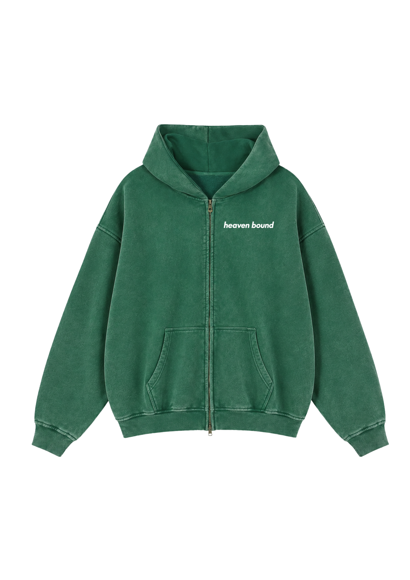 Washed Star Zip-Up