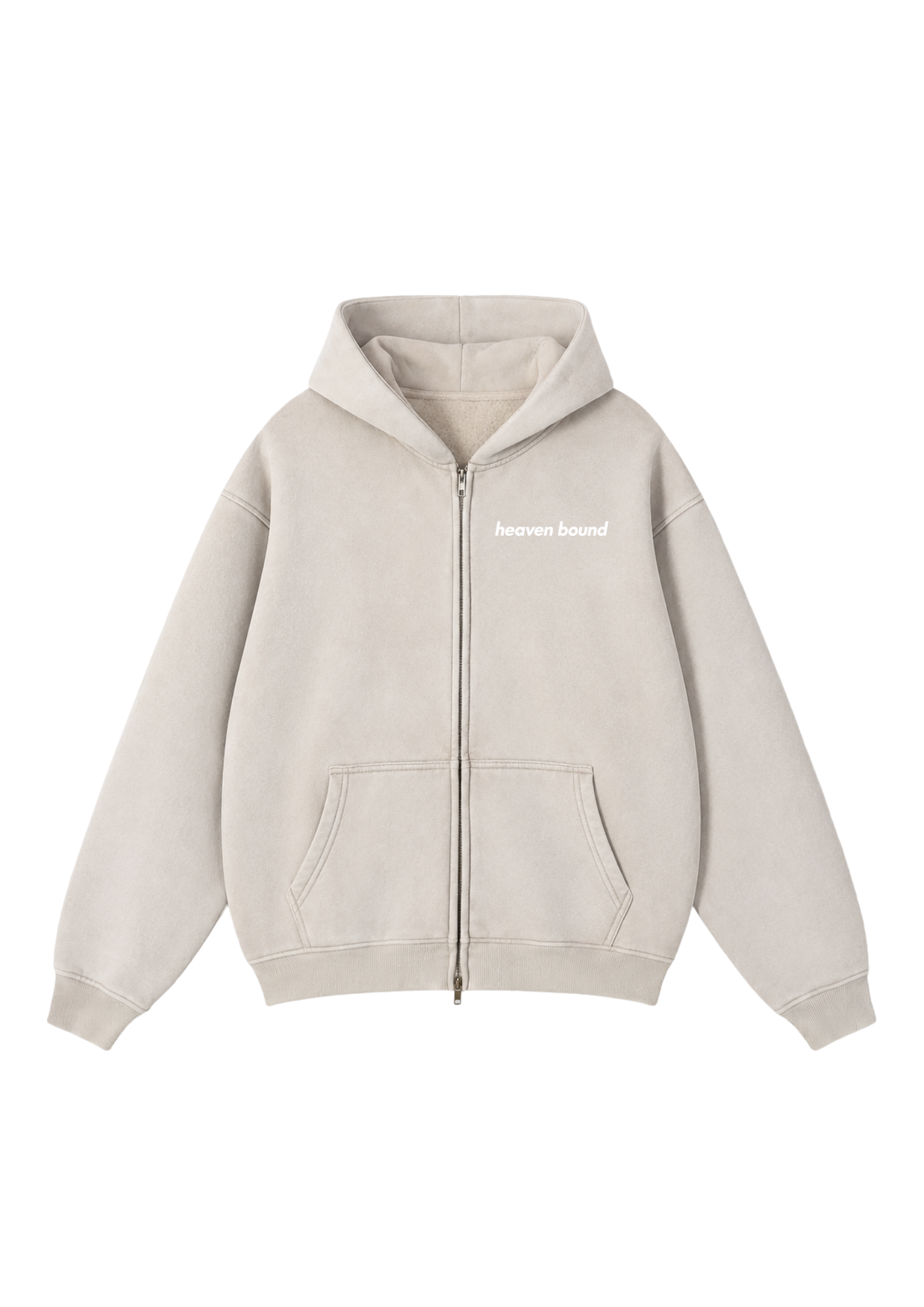 Washed Star Zip-Up