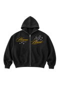 Full-Zip Graphic Hoodie