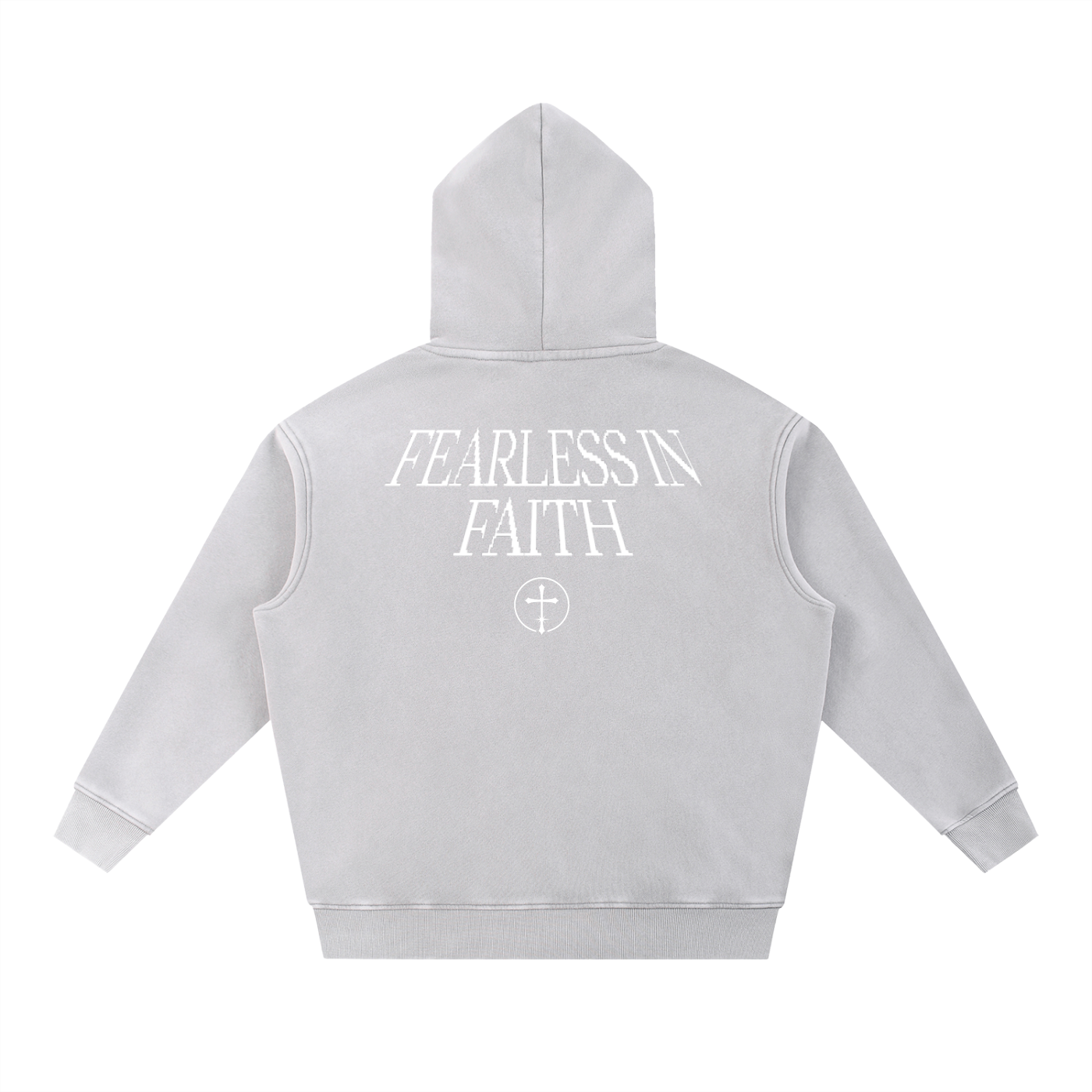 Washed Fearless in Faith Fleece Hoodie