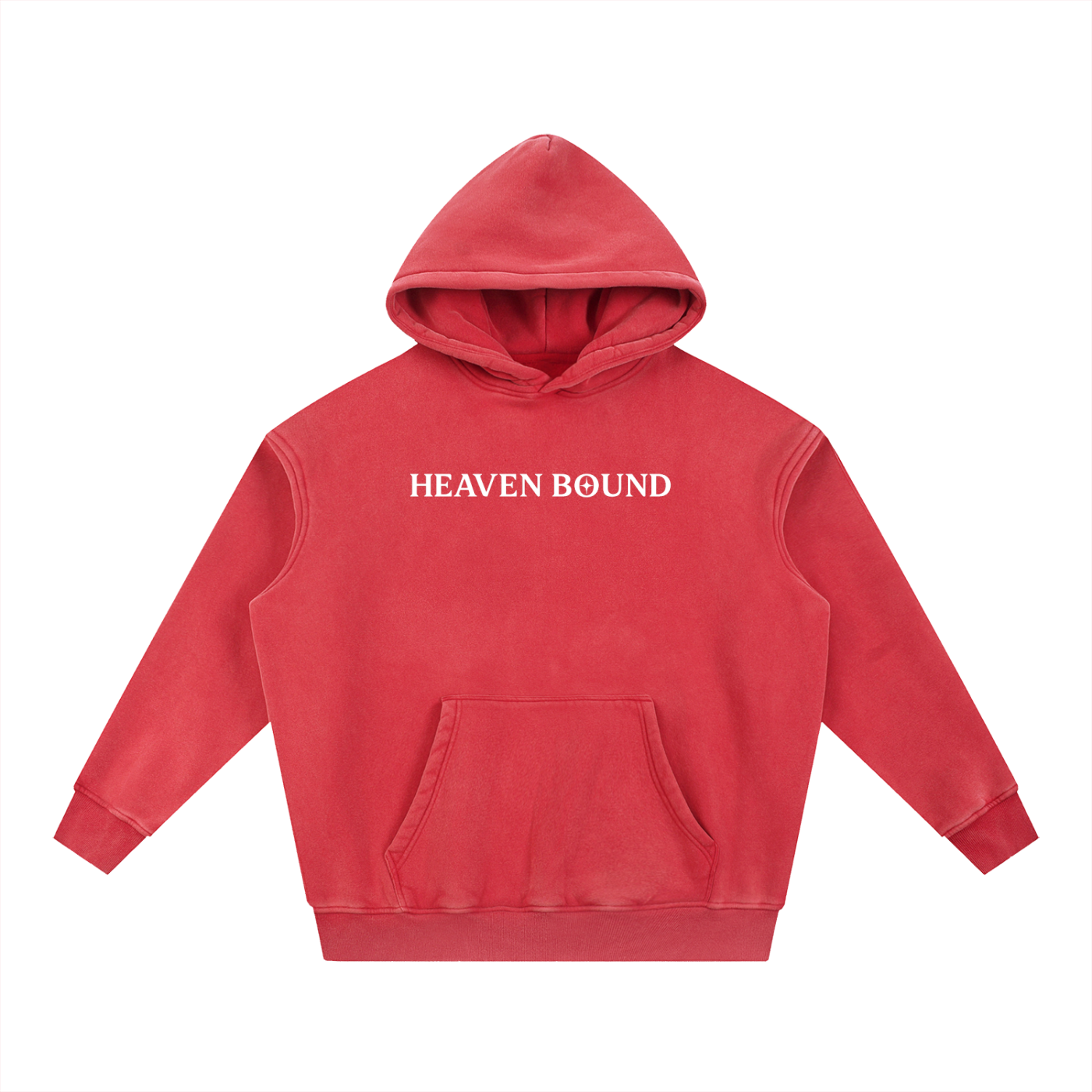 Washed Fearless in Faith Fleece Hoodie