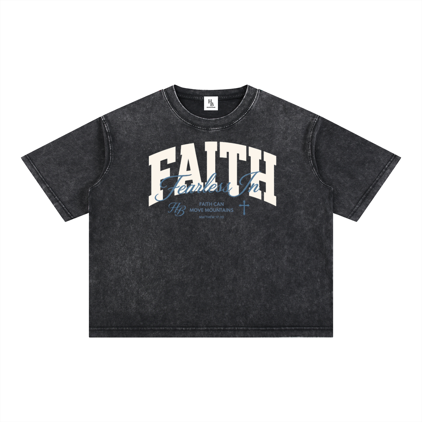 Fearless in Faith College Style Tee