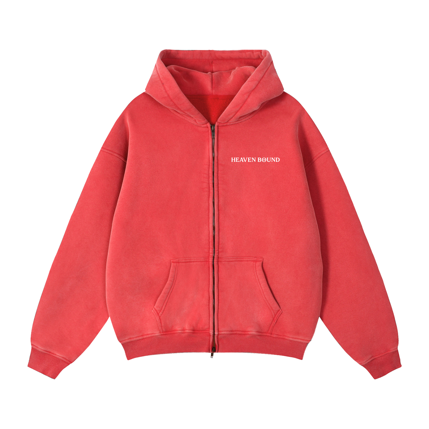 Washed Heaven Bound Star Zip-up