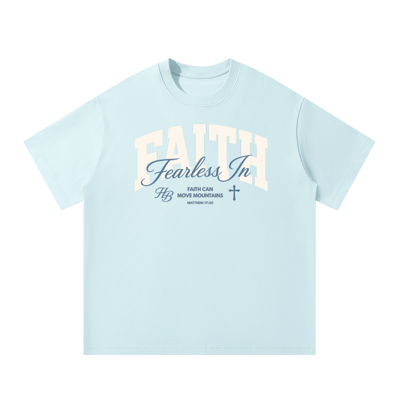 Fearless in Faith College Style Tee