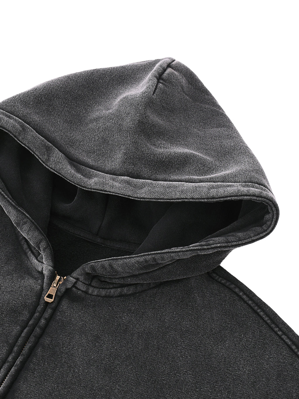 Washed Heaven Bound Star Zip-up