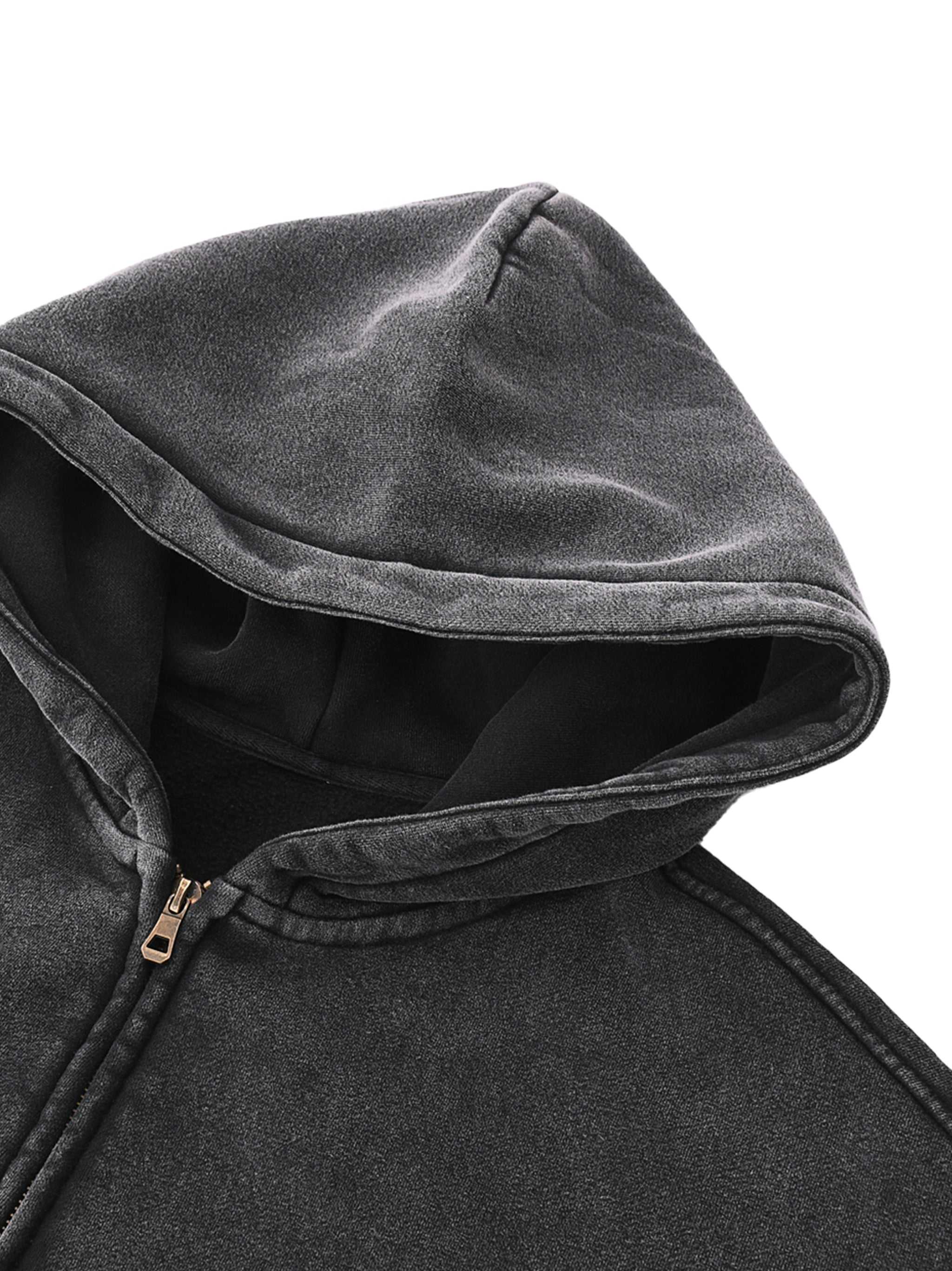 Washed Heaven Bound Star Zip-up