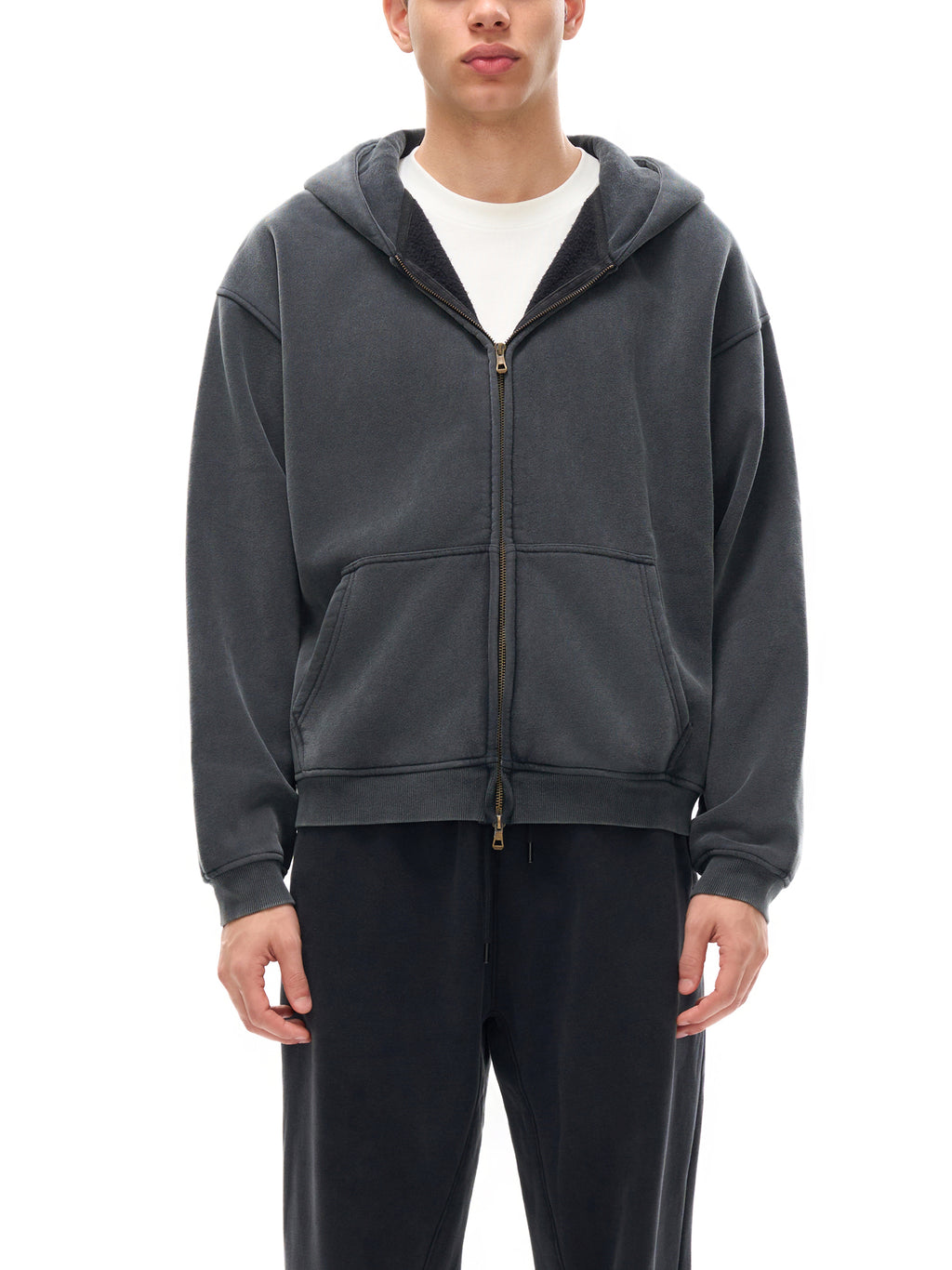 Washed Heaven Bound Star Zip-up