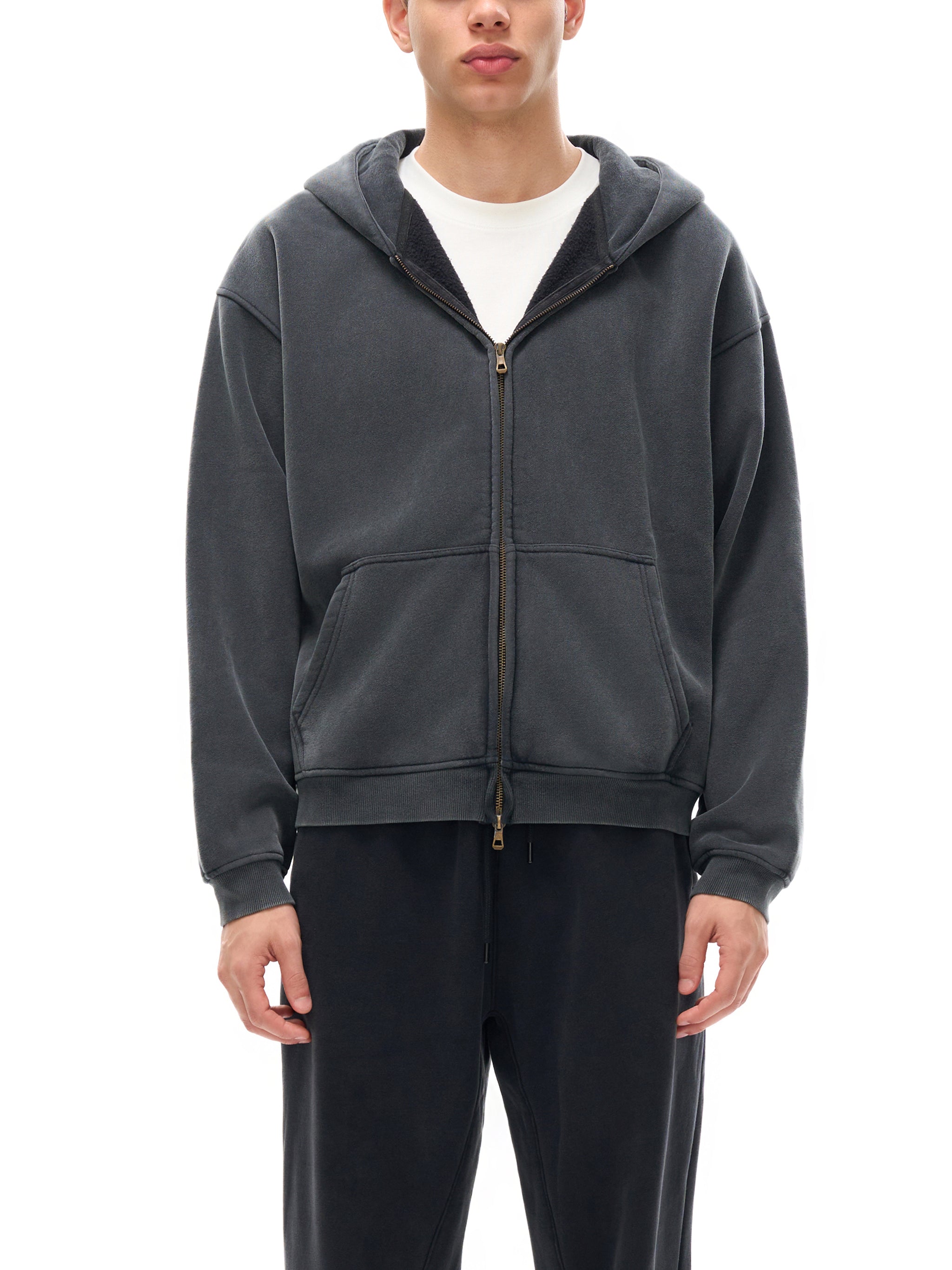 Washed Heaven Bound Star Zip-up